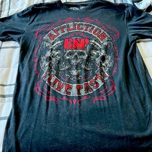 Men’s xl affliction t-shirt